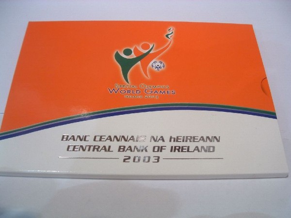(afbeelding voor) BU set Ierland 2003 Special Olympics BU